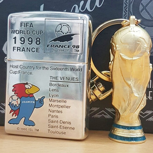 bộ zippo cổ world cup