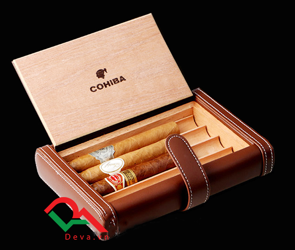 Bao da đựng xì gà 4 điếu Cohiba 6306