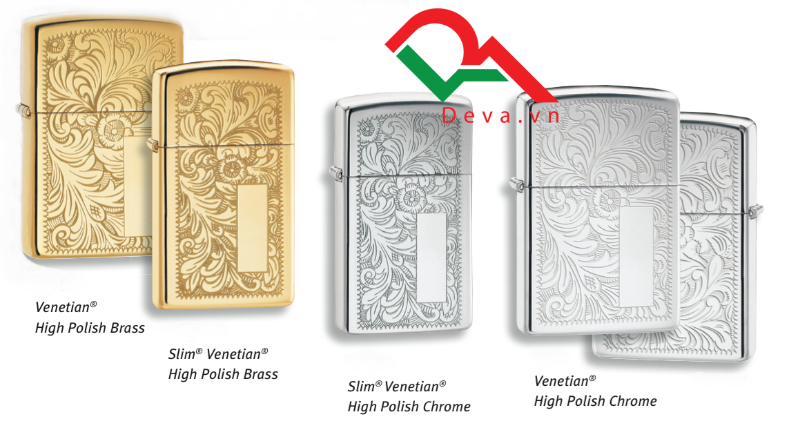 zippo ven đẹp chính hãng